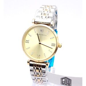 Invicta Montres Prestige MPW‑0010 Unisex Two Tone Gold Silver Watch